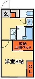 間取図画像 1K
