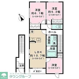 Sun Otto Hills 3LDKの間取図画像