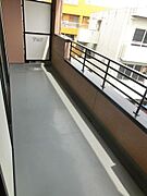 嬉しいバルコニー付