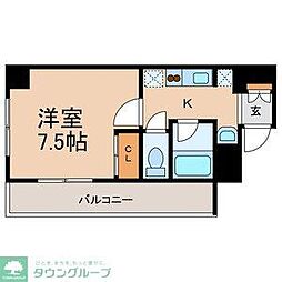 ラニカイビレッジ 1Kの間取図画像