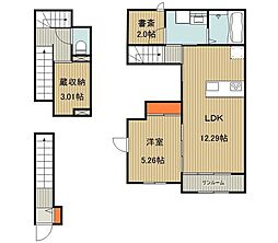 Casa de Arena II 1SLDKの間取図画像