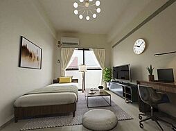 JR青梅線 西立川駅 徒歩5分の賃貸マンション 4階1Kのリビング/ダイニング