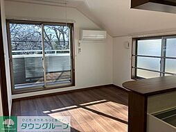 サンライズ国立II 201 2階2SLDKのリビング/ダイニング