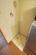★室内の洗濯機置場です★