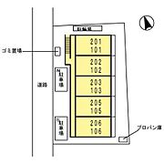 物件配置図