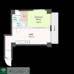 メゾン・ノア 1LDKの間取図画像