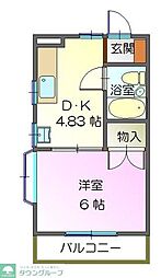 間取図画像 1DK