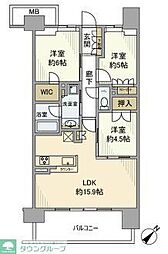 ウエリス浦和美園ノーステラス 3LDKの間取図画像