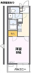 レオネクスト見沼コヅチ 1Kの間取図画像