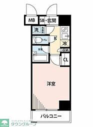 ヴェルステージ大宮 1Kの間取図画像