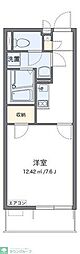 CLEINOアミスター 1Kの間取図画像