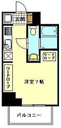 ステージグランデ大宮 1Kの間取図画像