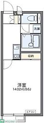 レオネクストインディゴ1 1Kの間取図画像
