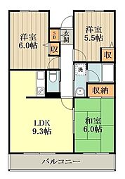 間取図画像 3LDK