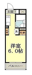 間取図画像 1K