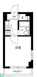 エクセレンス笹塚 1Kの間取図画像