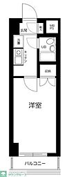 日神パレステージ三鷹 1Kの間取図画像