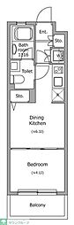 RESIDIA笹塚 1DKの間取図画像