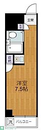 エレガンス浜田山 ワンルームの間取図画像