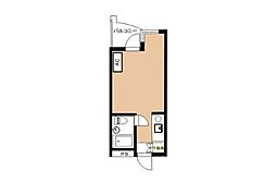 グレース成城 ワンルームの間取図画像