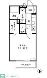 アルコバレーノ 1SKの間取図画像