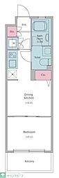 RESIDIA笹塚 1DKの間取図画像