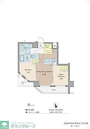 CRESTCOURT世田谷松原 2LDKの間取図画像