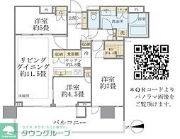 間取図画像 3LDK