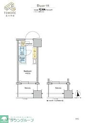 間取図画像 ワンルーム
