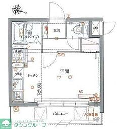 間取図画像 ワンルーム