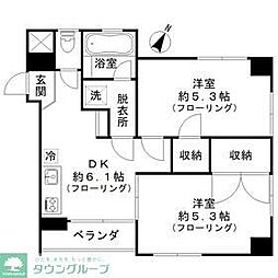 間取図画像 2DK