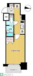 プレール・ドゥーク馬込駅前 1Kの間取図画像