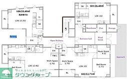 ORANGE 2LDKの間取図画像
