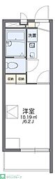 レオパレスクレール 1Kの間取図画像