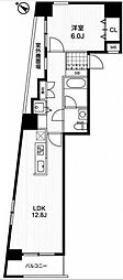 アーバンフラッツ町田 1LDKの間取図画像