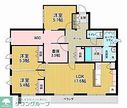 間取図画像 3SLDK