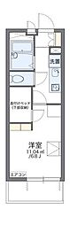 メゾンヒカリ 1Kの間取図画像