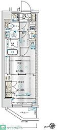 ブライズ中野哲学堂 1Kの間取図画像