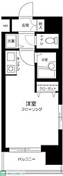 ロイヤルパレス大塚駅前 ワンルームの間取図画像