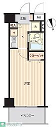 フェニックス高田馬場トーシン 1Kの間取図画像