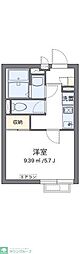 クレイノサンヒルズ 1Kの間取図画像