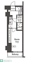 BelleviageAkebonobashi 1Kの間取図画像