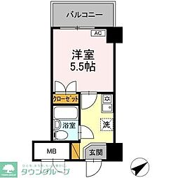間取図画像 1K