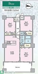 間取図画像 3LDK