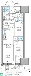パークアクシス品川天王洲アイル 2LDKの間取図画像