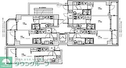 S-RESIDENCE横濱阪東橋 1Kの間取図画像