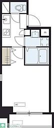 リブリ・サンヴィレッジ25 1Kの間取図画像