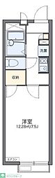 パレヴィアーノ 1Kの間取図画像