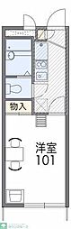 レオパレスフジ 1Kの間取図画像
