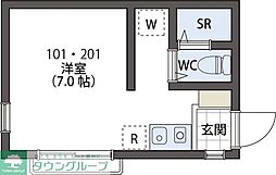 間取図画像 ワンルーム